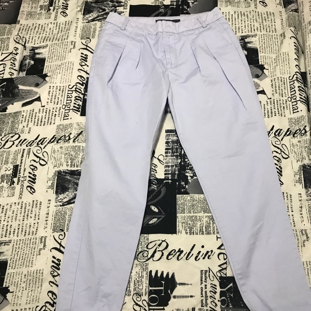 Baby blue chino pants