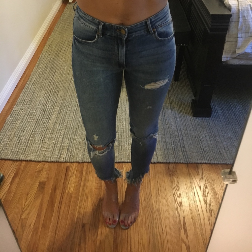 Zara High Rise Jeans