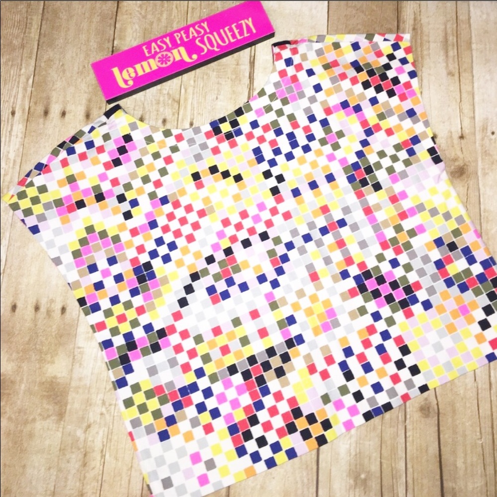 NWT Kate Spade Saturday Boxy crop top sz: M