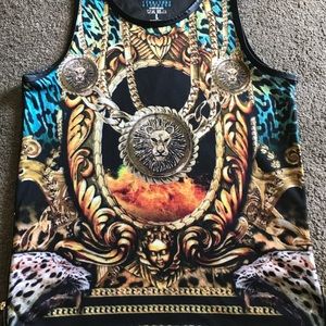 Faux Leather tank top