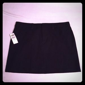 NWT Old Navy Black Mini Skirt size 12