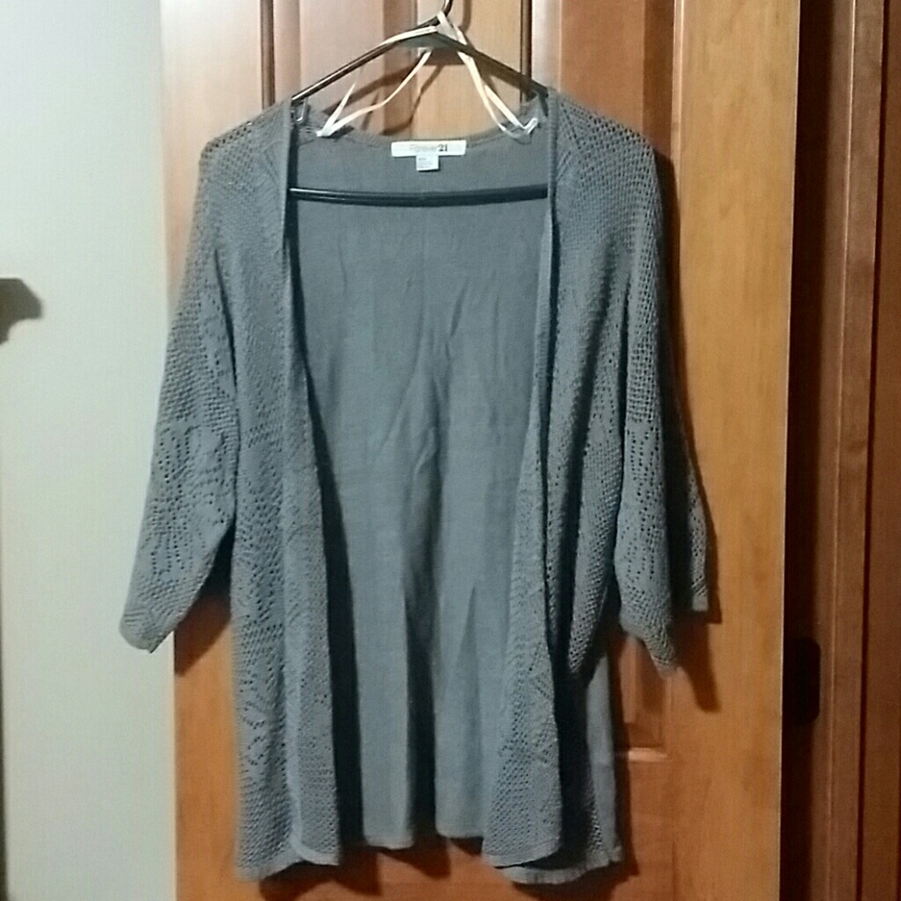 Taupe cardigan