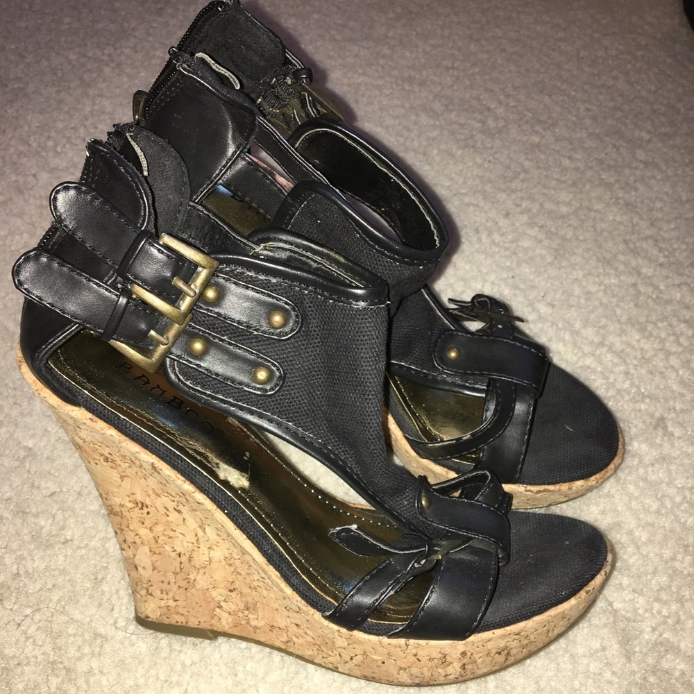 Black heels