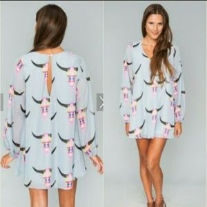 Show me your mumu - XL - Bull Skull Dress
