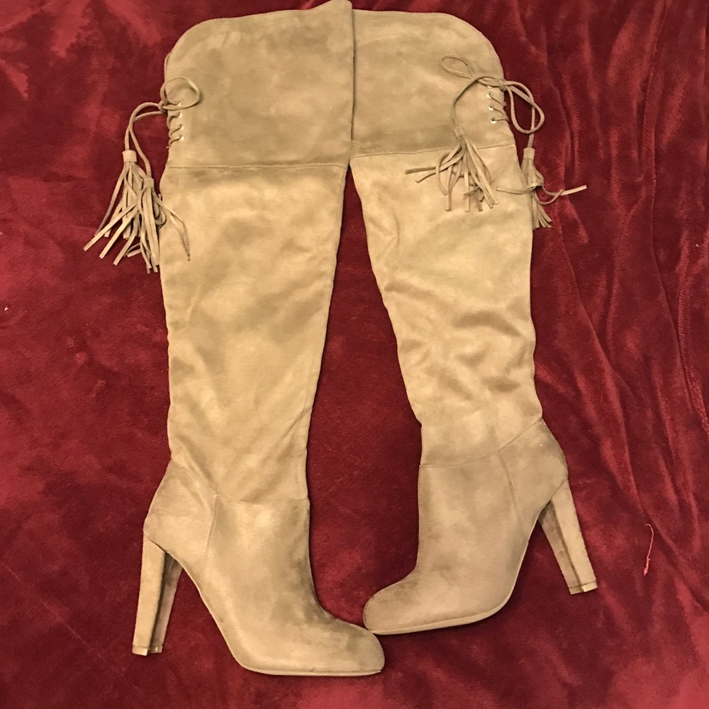 Knee high boots