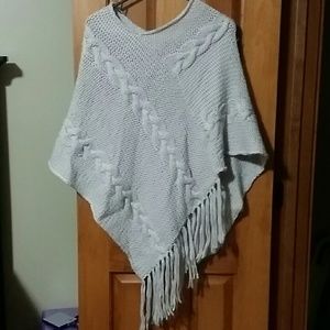 Light tan poncho