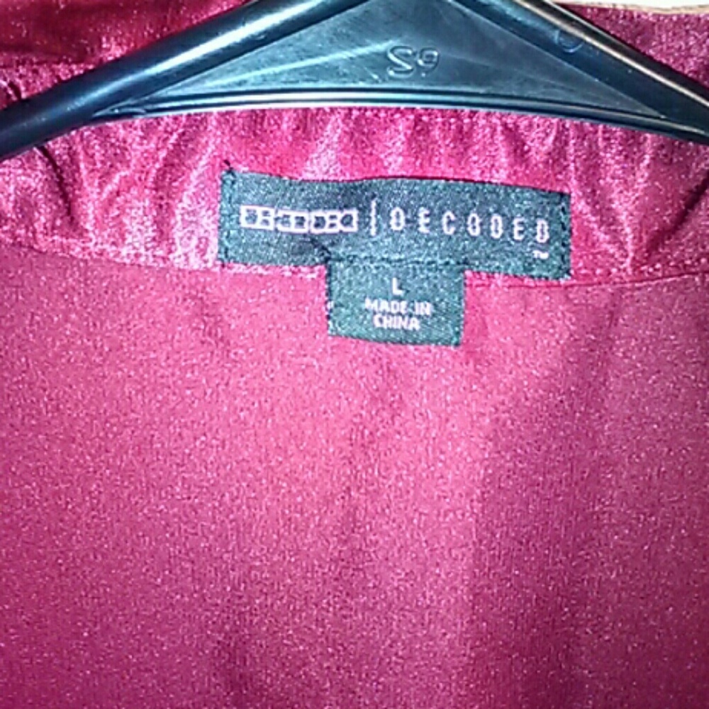 Pink short sleeve top