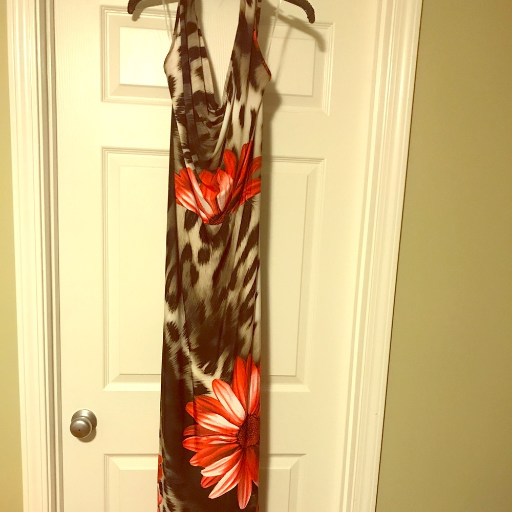 Flowery Maxi Dress