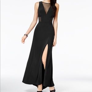 Black formal dress