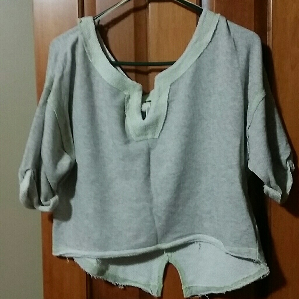 Free people loose fitting sweatshirt