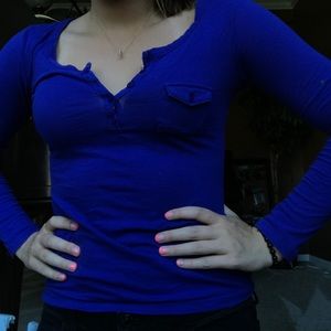 Royal Blue Long Sleeve