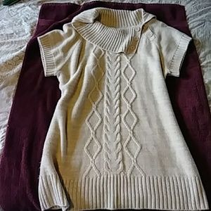 Beige sweater / tunic, worn only once!