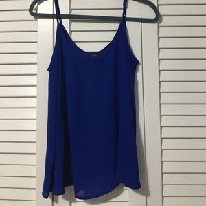 Blue tank top