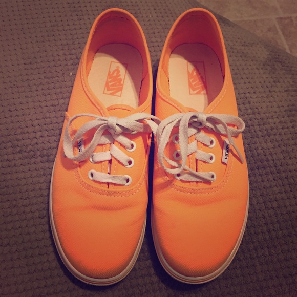 Vans Other - Neon orange vans