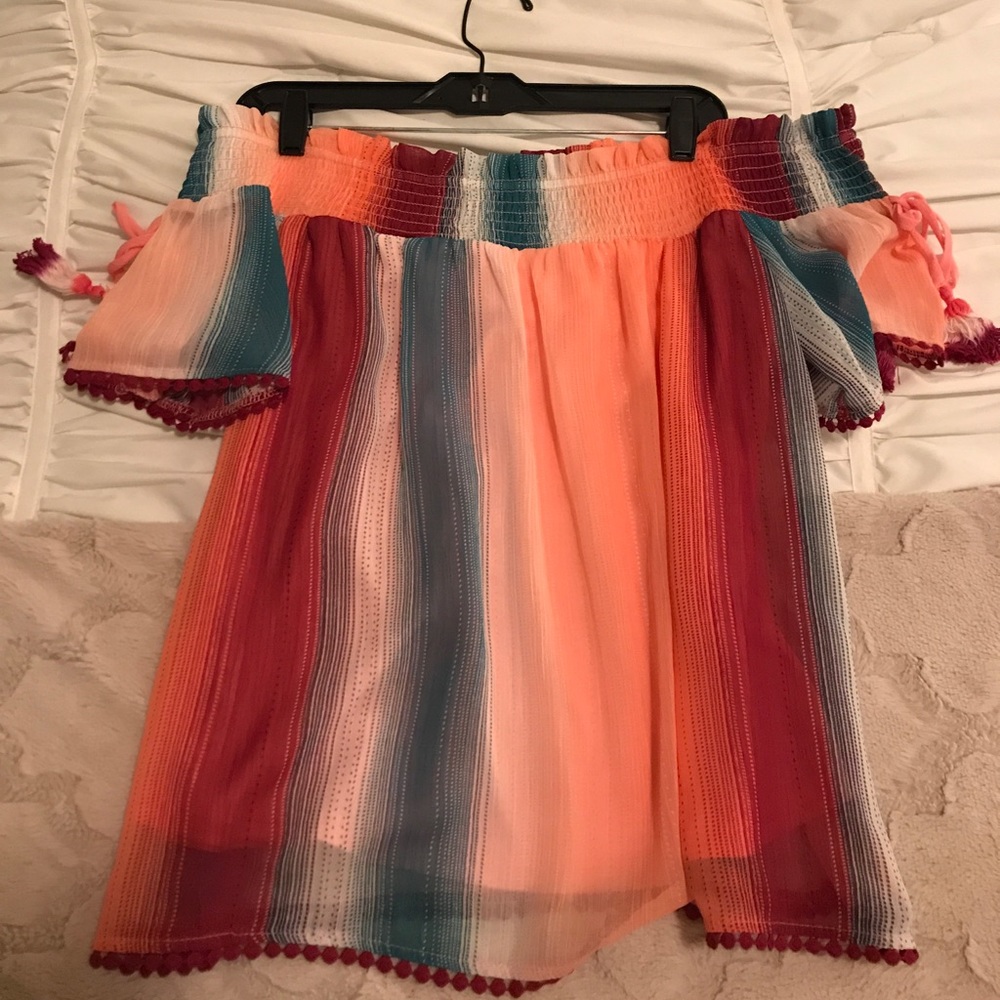 Off the shoulder blouse, brand new!