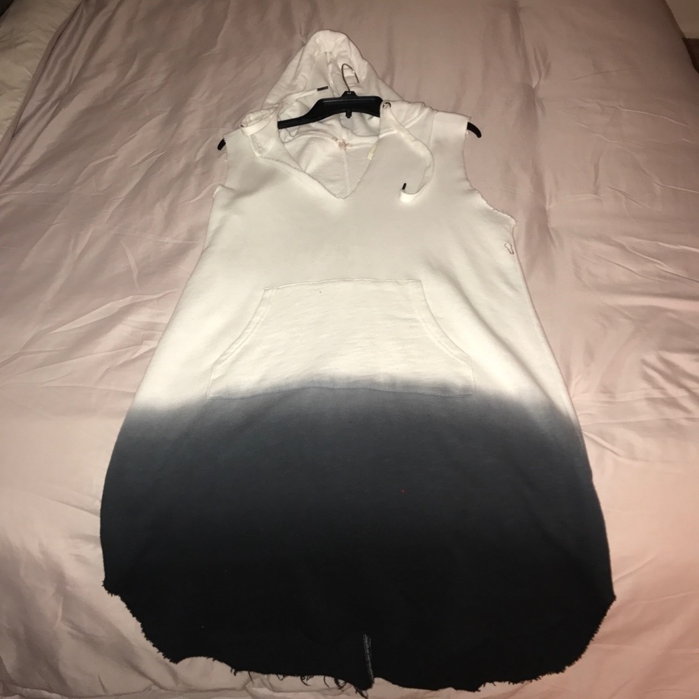 Trendy hooded dress