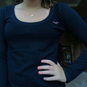 Navy Hollister Long Sleeve