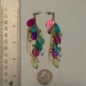 Colorful Mudd Dangly earrings