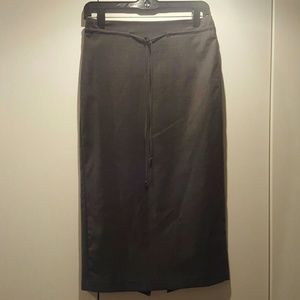 High waist pencil skirt