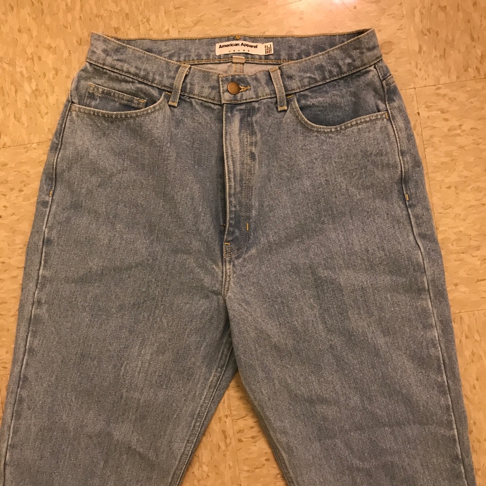 American Apparel Mom Jeans