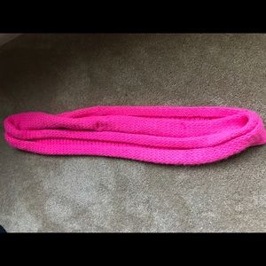 Pink scarf
