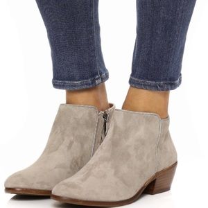 Sam Edelman-Petty Ankle Bootie - Tan Putty Suede