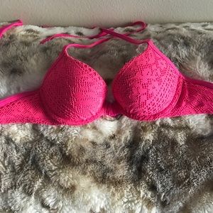 Aerie push up bikini swim top 32b