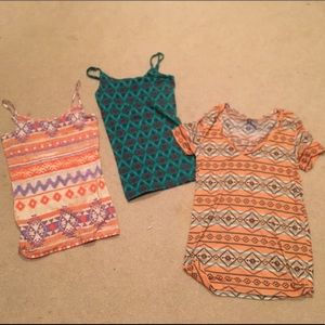 Nollie (pacsun) tanks & v-neck