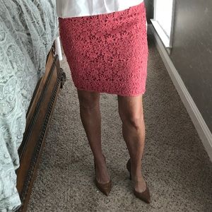 Ann Taylor Lace Skirt Size O petite New with Tags