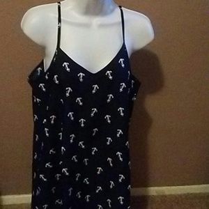 Navy Anchor Dress