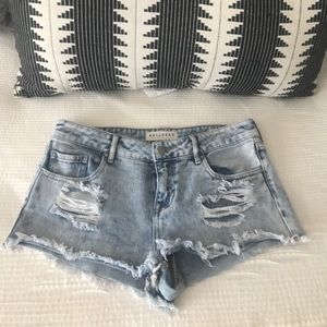 Bullhead Denim Distressed Shorts