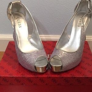 Sparkly Guess Heels
