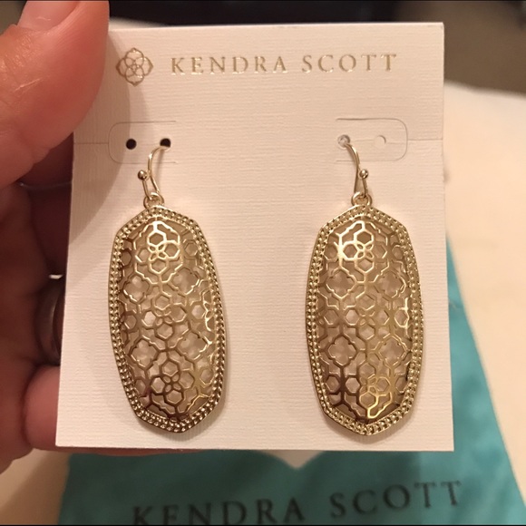 Kendra Scott Jewelry - Kendra Scott Elle Filigree Drop Earrings
