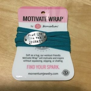 "Find Joy in the Journey" Motivate Wrap Bracelet