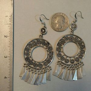 Dangly Silver earrings