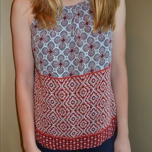 Multicolored, Flattering Tank Top