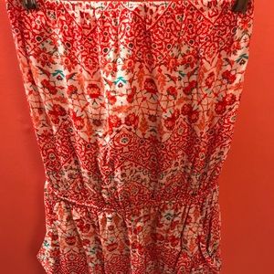Strapless romper from Francesca's size medium.