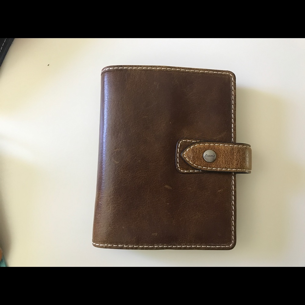 Pocket size Ochre Malden Filofax