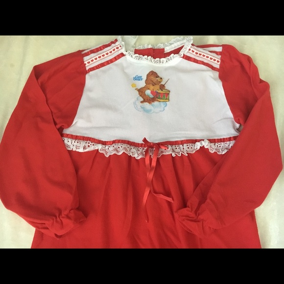 Vintage Other - Vintage 1980's Care Bear nightgown, girls 12