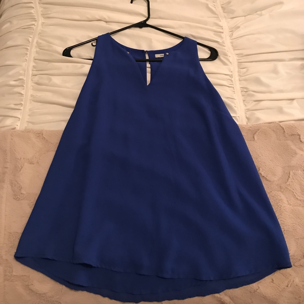 Royal blue top