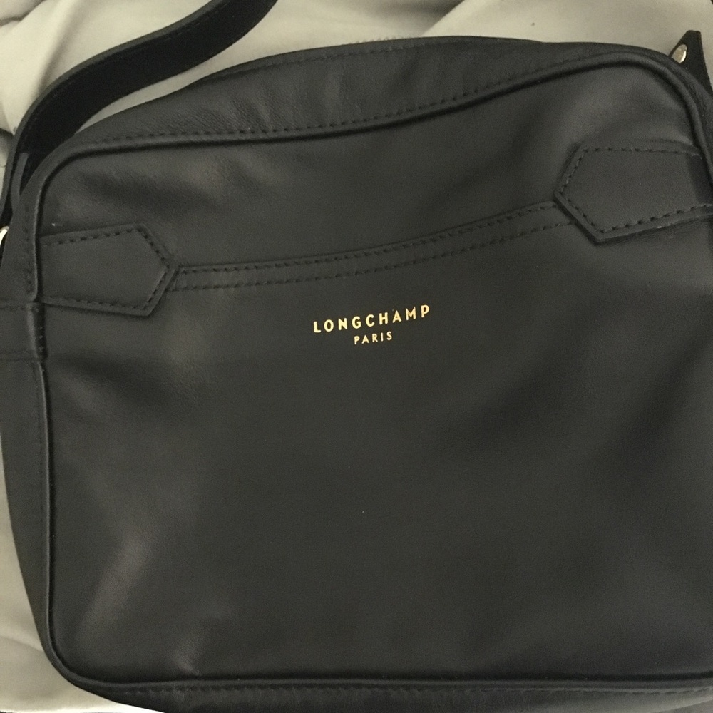 Black Longchamp Crossbody