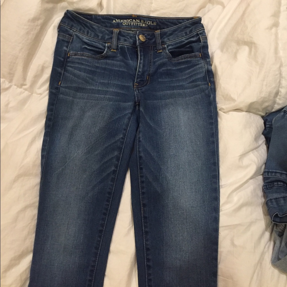 American Eagle super stretch jeans