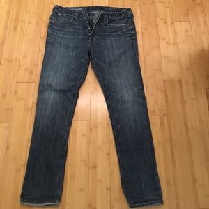 Men's Gap Slouchy Slim Blue Jeans