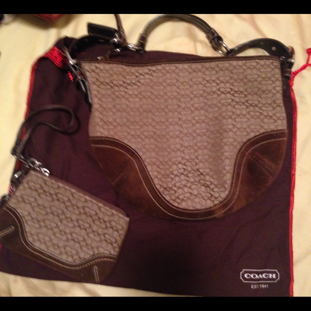 Authentic Coach purse
