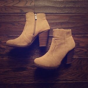 Beige Booties