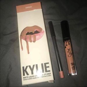 AUTHENTIC Kylie Lip Kit in Exposed