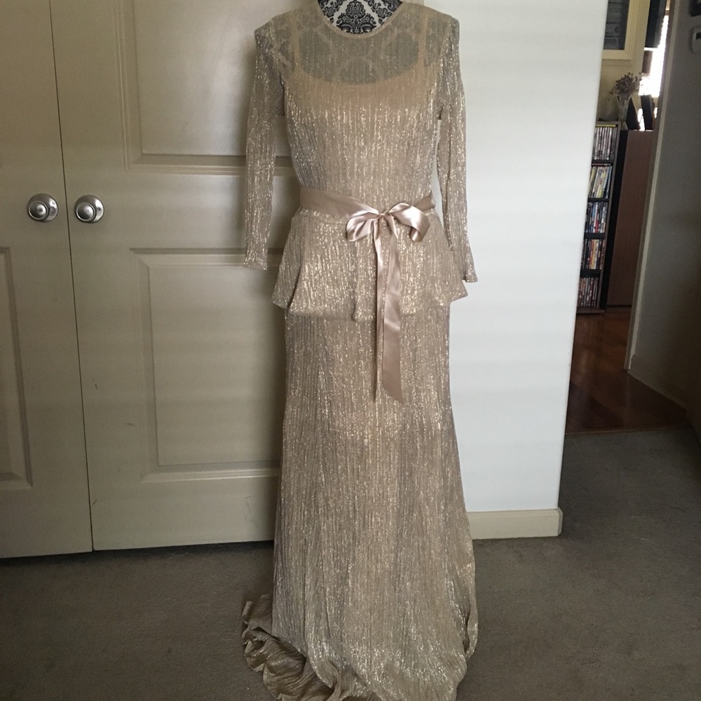 Gold formal