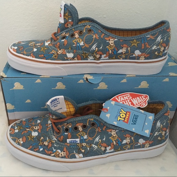Vans Shoes - vans authentic(toy story)woody/true white