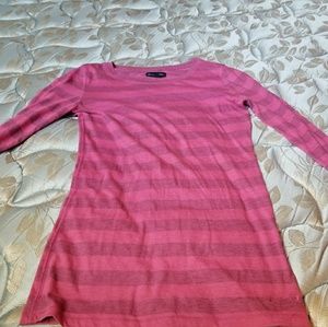 Pink Striped Long Sleeve