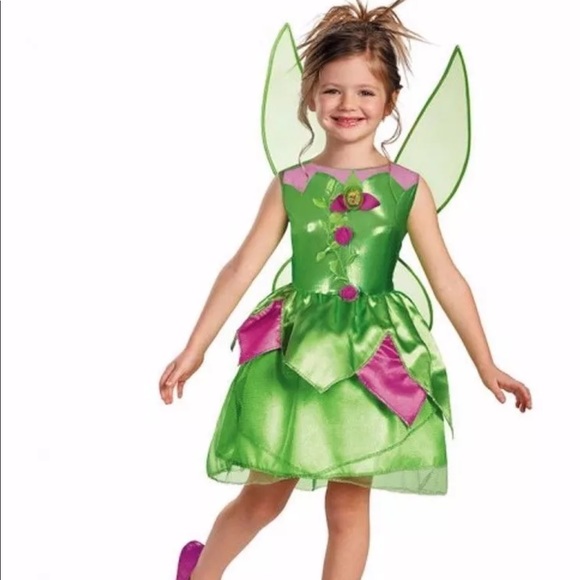Disney Other - Disney tinker bell Girls Dress Up Costume